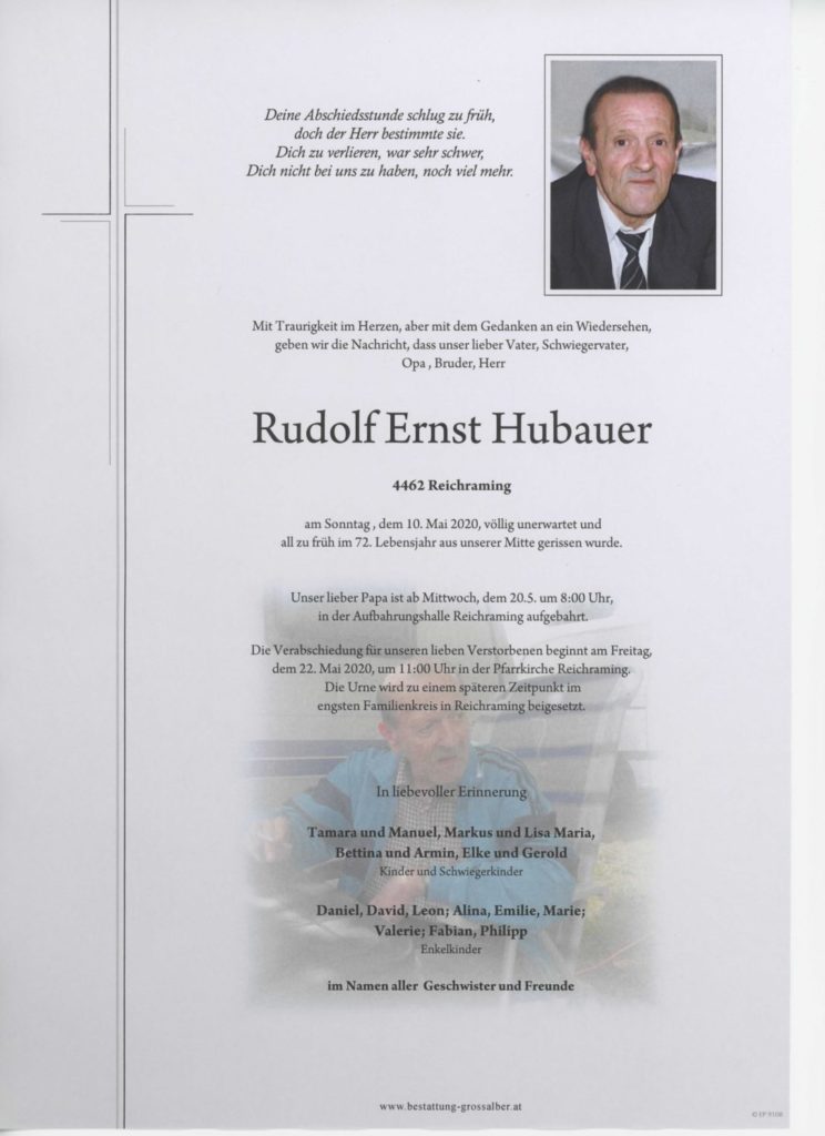 Rudolf Ernst Hubauer