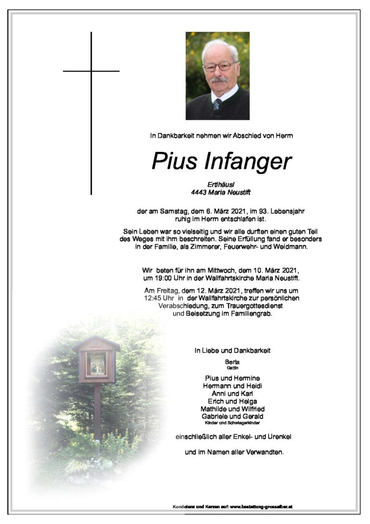 Pius  Infanger