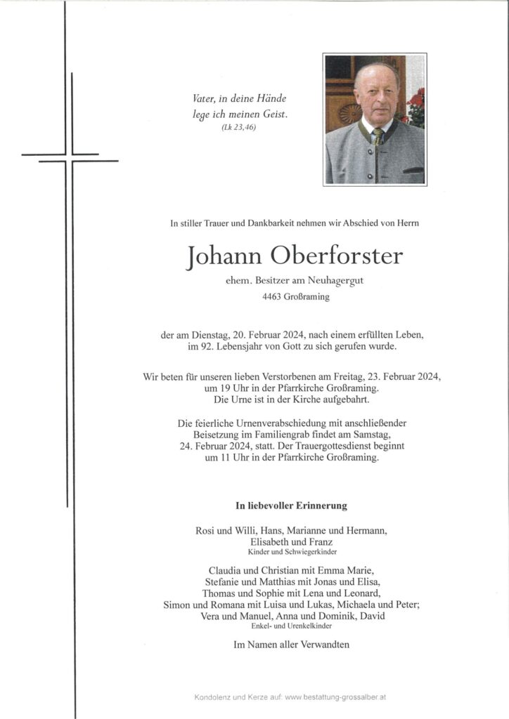 Johann Oberforster