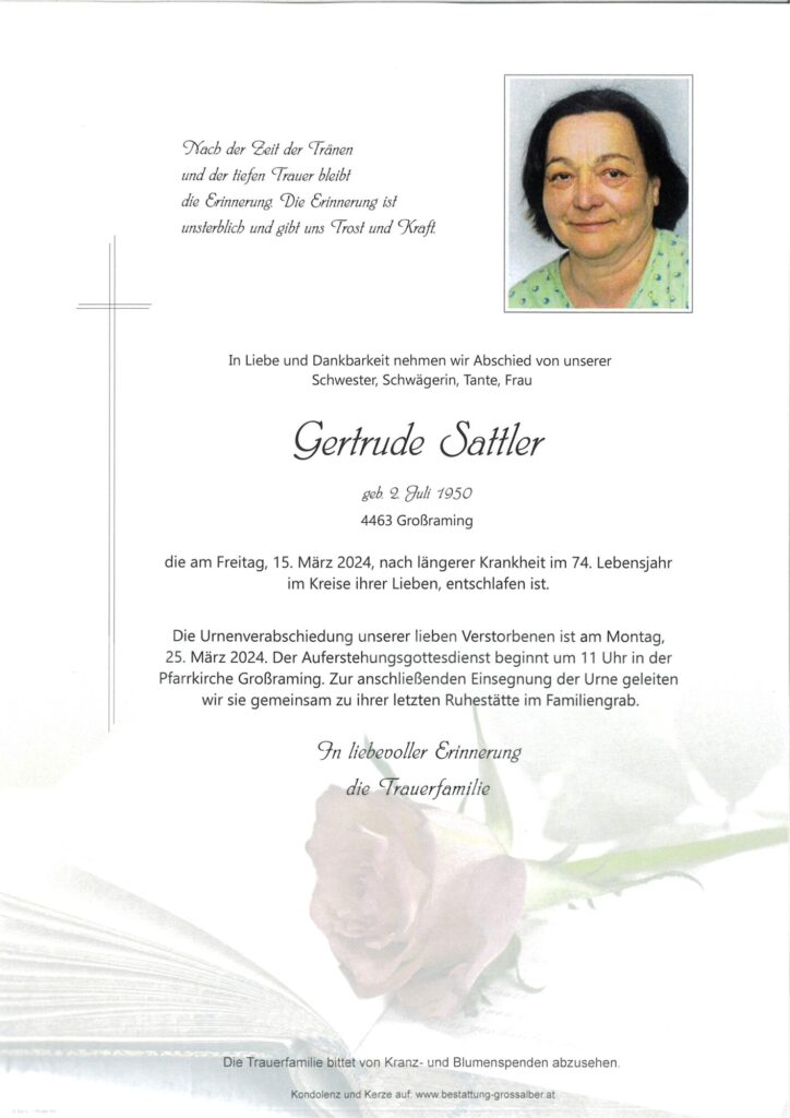 Gertrude Sattler